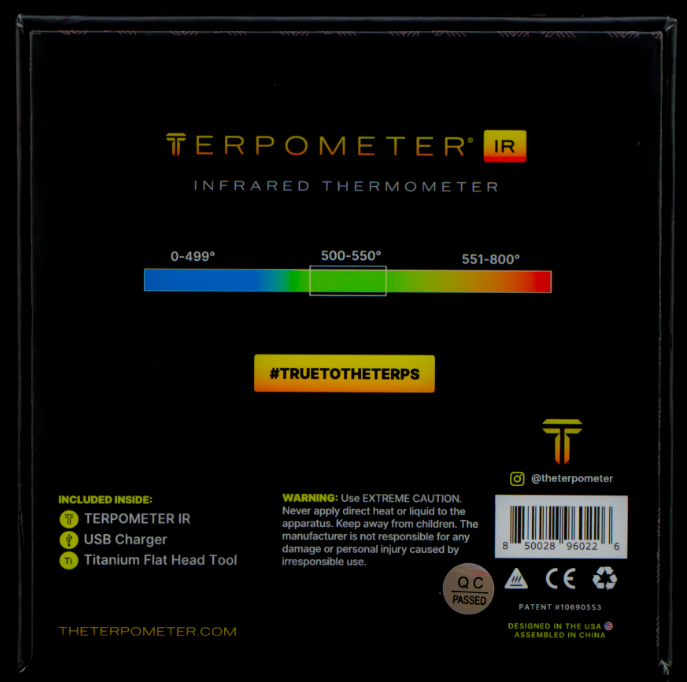 TERPOMETER (IR) INFRARED LE "BLACK"